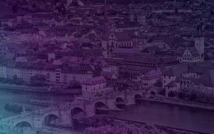 Stadtbild mit Blick auf Bamberg